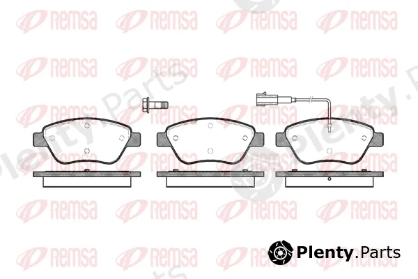 Flexible Drive 085801 — Brake Pad Set, disc brake