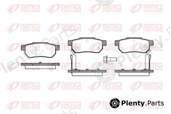 Flexible Drive 023302UC — Brake Pad Set, disc brake