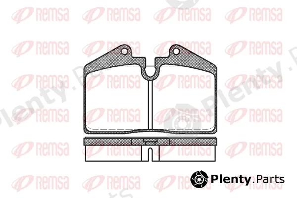 Flexible Drive 014010 — Brake Pad Set, disc brake