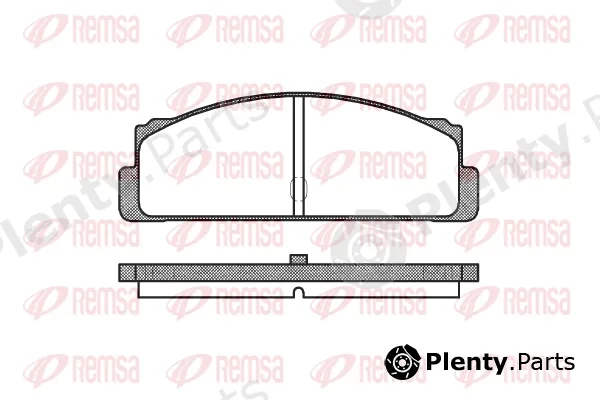 Flexible Drive 002210 — Brake Pad Set, disc brake