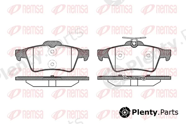 Flexible Drive 084220UC — Brake Pad Set, disc brake