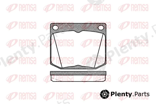 Flexible Drive 003830 — Brake Pad Set, disc brake