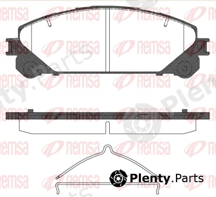 Flexible Drive 131200UC — Brake Pad Set, disc brake