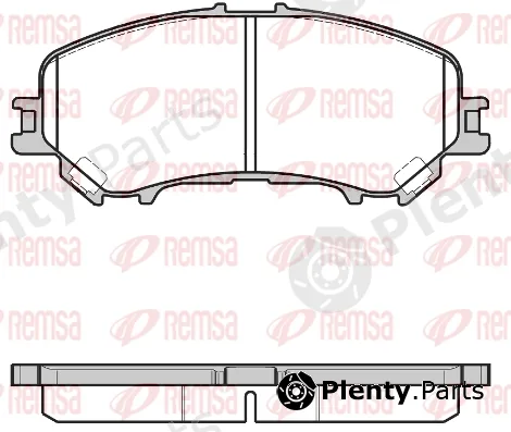 Flexible Drive 131822UC — Brake Pad Set, disc brake