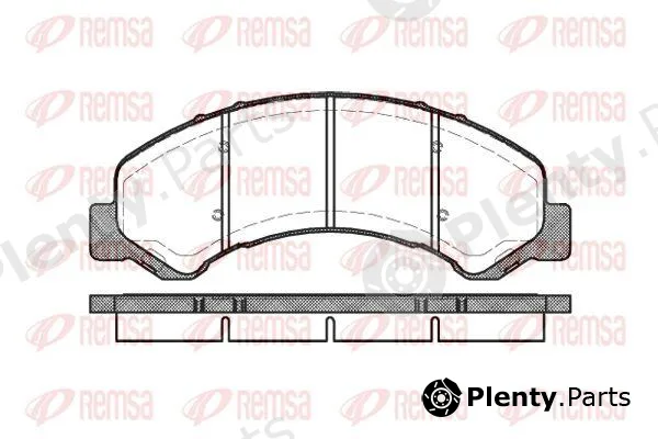 Flexible Drive 076300 — Brake Pad Set, disc brake