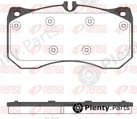 Flexible Drive 149700 — Brake Pad Set, disc brake