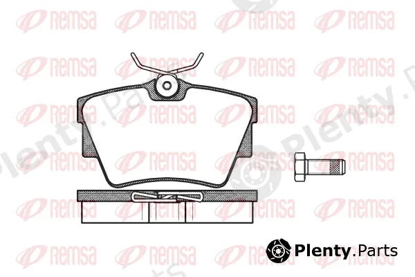 Flexible Drive 059130 — Brake Pad Set, disc brake