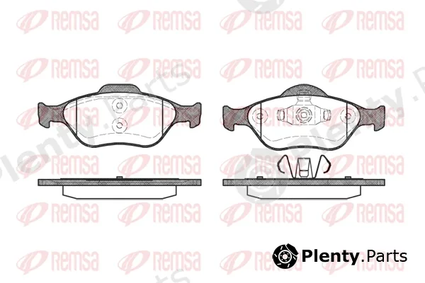 Flexible Drive 076600 — Brake Pad Set, disc brake