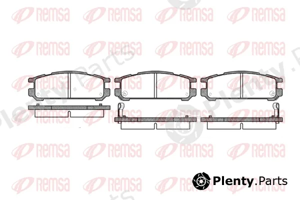Flexible Drive 034202 — Brake Pad Set, disc brake
