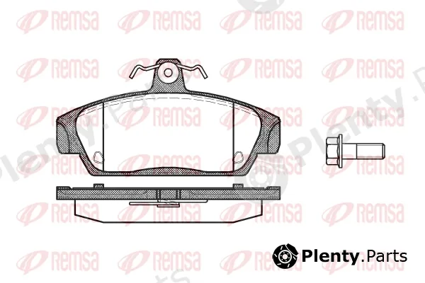 Flexible Drive 033600 — Brake Pad Set, disc brake