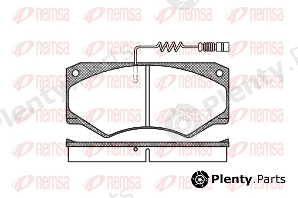 Flexible Drive 004714 — Brake Pad Set, disc brake