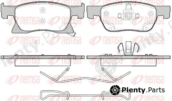 Flexible Drive 168102 — Brake Pad Set, disc brake