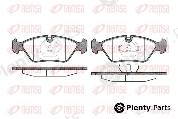 Flexible Drive 013900 — Brake Pad Set, disc brake