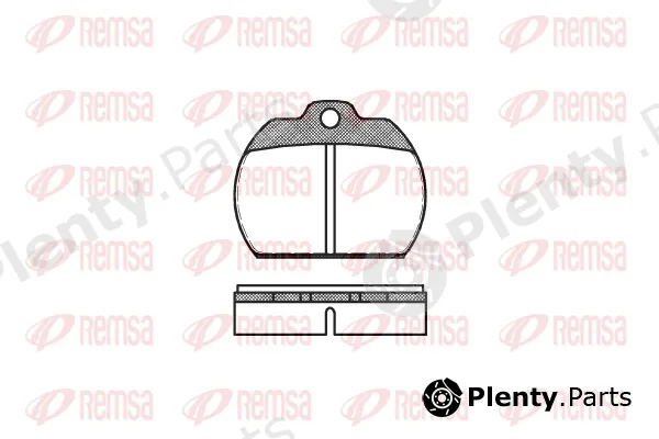 Flexible Drive 008200 — Brake Pad Set, disc brake
