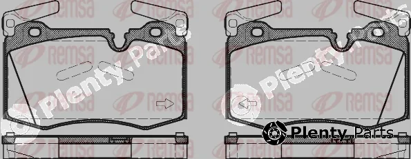Flexible Drive 137400 — Brake Pad Set, disc brake