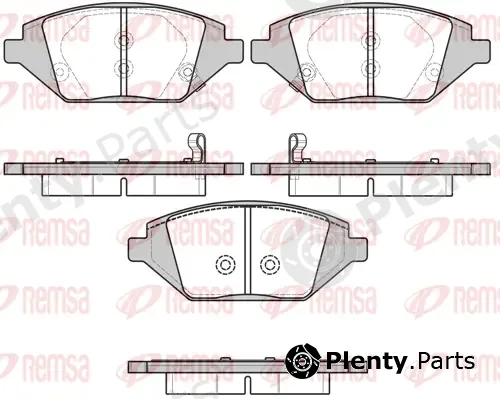 Flexible Drive 168602 — Brake Pad Set, disc brake