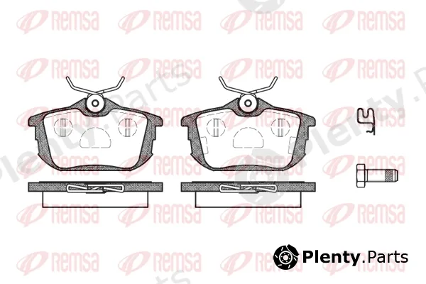 Flexible Drive 060512UC — Brake Pad Set, disc brake