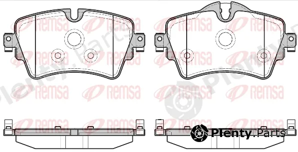 Flexible Drive 159908 — Brake Pad Set, disc brake