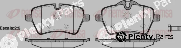 Flexible Drive 127700 — Brake Pad Set, disc brake
