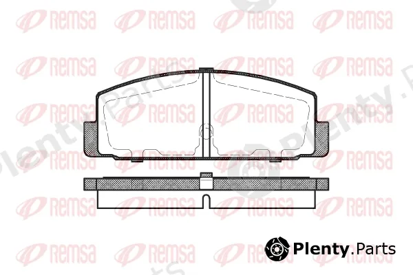 Flexible Drive 017930 — Brake Pad Set, disc brake