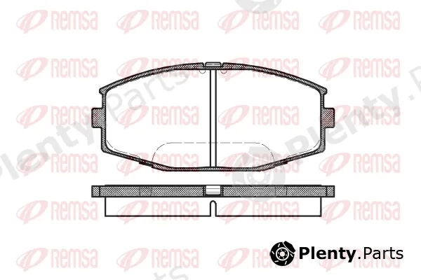 Flexible Drive 022510 — Brake Pad Set, disc brake