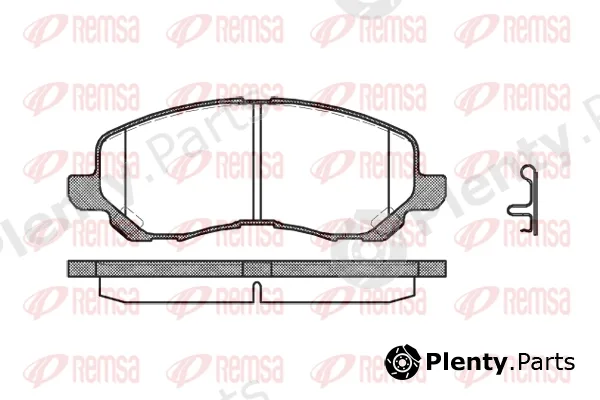 Flexible Drive 080412UC — Brake Pad Set, disc brake