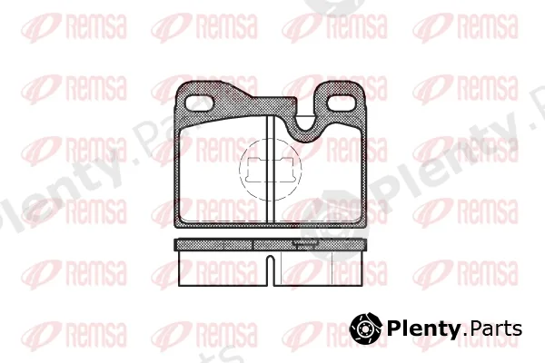 Flexible Drive 013000 — Brake Pad Set, disc brake