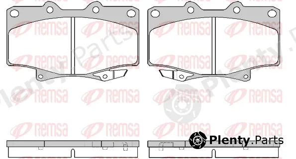 Flexible Drive 042904 — Brake Pad Set, disc brake