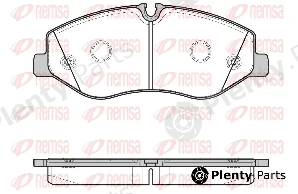 Flexible Drive 162300 — Brake Pad Set, disc brake