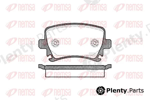 Flexible Drive 103100 — Brake Pad Set, disc brake