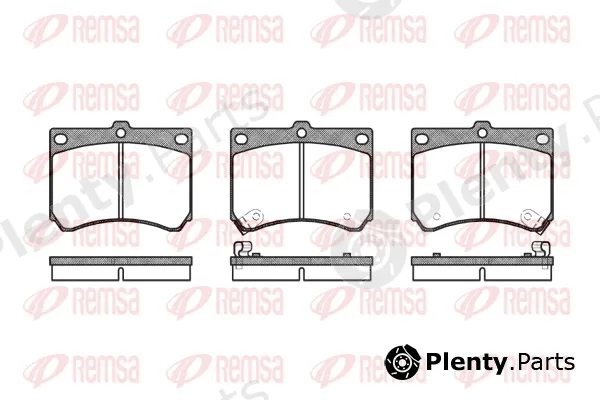 Flexible Drive 033302 — Brake Pad Set, disc brake