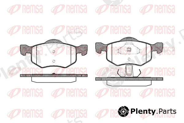 Flexible Drive 080200 — Brake Pad Set, disc brake