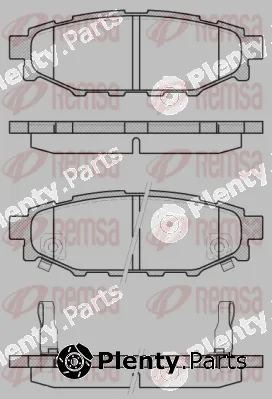 Flexible Drive 113612 — Brake Pad Set, disc brake