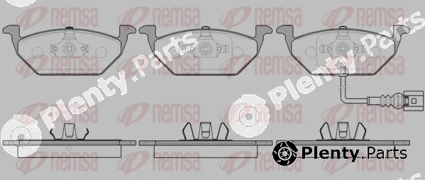 Flexible Drive 063341 — Brake Pad Set, disc brake