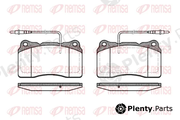 Flexible Drive 066614 — Brake Pad Set, disc brake