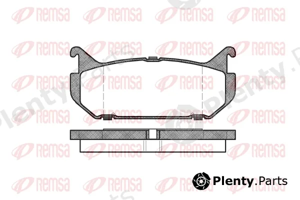 Flexible Drive 041600 — Brake Pad Set, disc brake