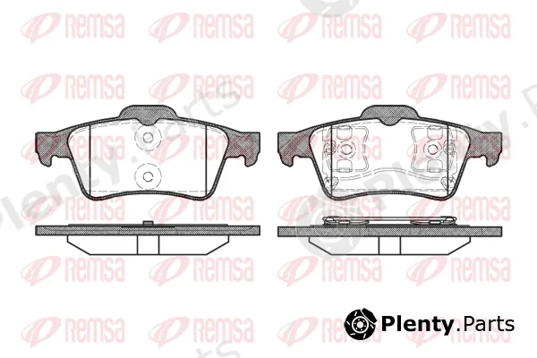 Flexible Drive 084200UC — Brake Pad Set, disc brake