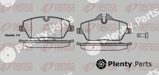 Flexible Drive 113110 — Brake Pad Set, disc brake