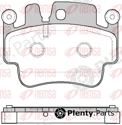 Flexible Drive 098200 — Brake Pad Set, disc brake