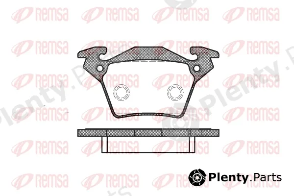 Flexible Drive 071700 — Brake Pad Set, disc brake