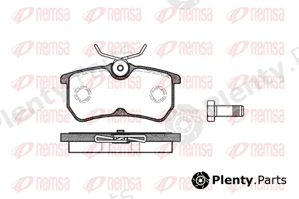 Flexible Drive 069300 — Brake Pad Set, disc brake