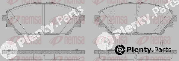 Flexible Drive 156902UC — Brake Pad Set, disc brake