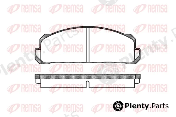 Flexible Drive 002240 — Brake Pad Set, disc brake
