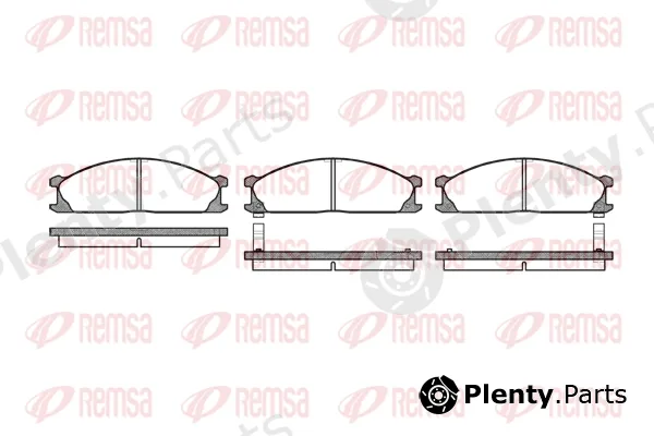 Flexible Drive 023602 — Brake Pad Set, disc brake