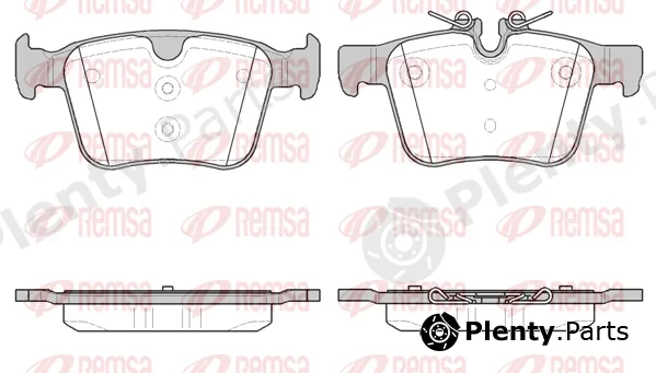 Flexible Drive 151640 — Brake Pad Set, disc brake
