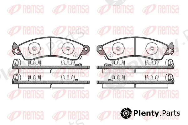 Flexible Drive 033402UC — Brake Pad Set, disc brake