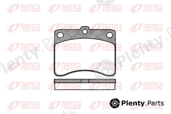 Flexible Drive 023200UC — Brake Pad Set, disc brake