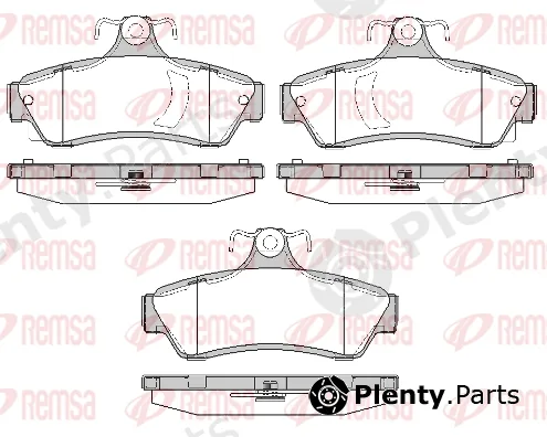 Flexible Drive 079940UC — Brake Pad Set, disc brake