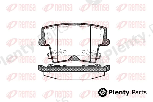Flexible Drive 112708 — Brake Pad Set, disc brake