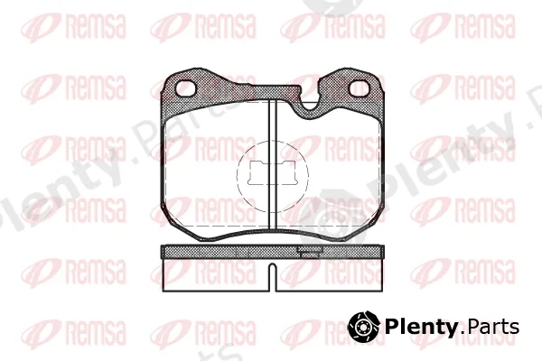 Flexible Drive 013100 — Brake Pad Set, disc brake